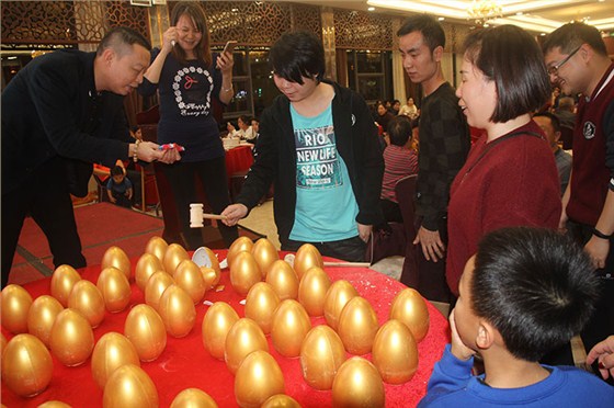 北崎电气团年饭4